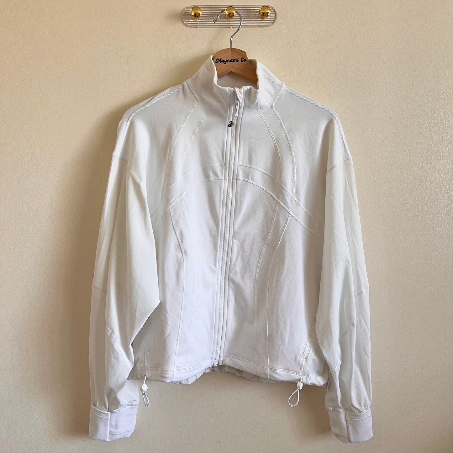 Lululemon Define Relaxed-Fit Jacket Luon - White - Size 4 (XXS)