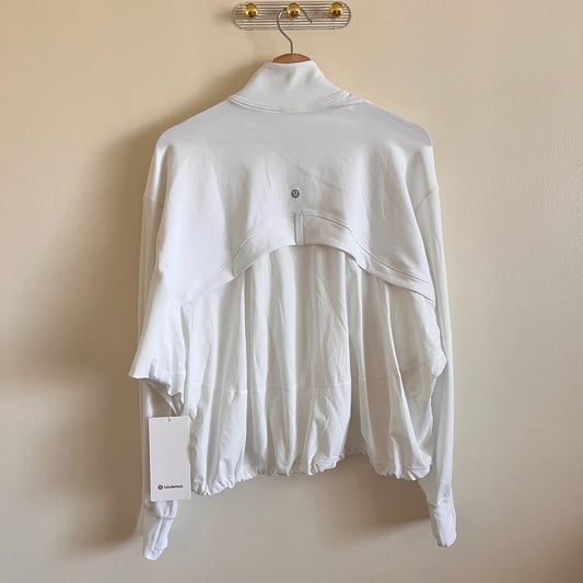 Lululemon Define Relaxed-Fit Jacket Luon - White - Size 4 (XXS)