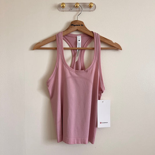 Lululemon Swiftly Tech Racerback Tank Race - Pink Haze/Pink Haze - Size 4 (XS)