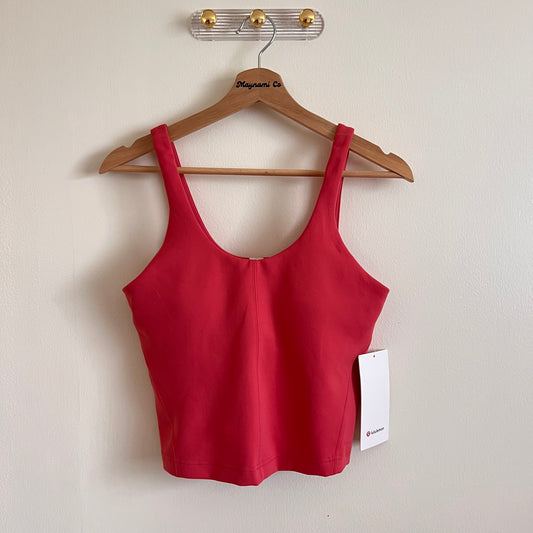 Lululemon Glow Up Tank - Desert Red - Size 8 (Medium)