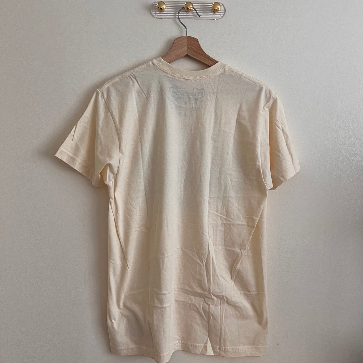 Men's LA Dodgers Mitchell & Ness 2024 World Series Champions T-Shirt - Cream - Medium