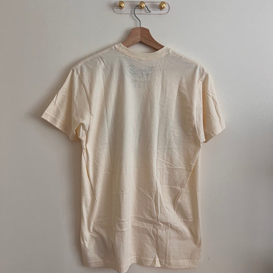 Men's LA Dodgers Mitchell & Ness 2024 World Series Champions T-Shirt - Cream - Medium