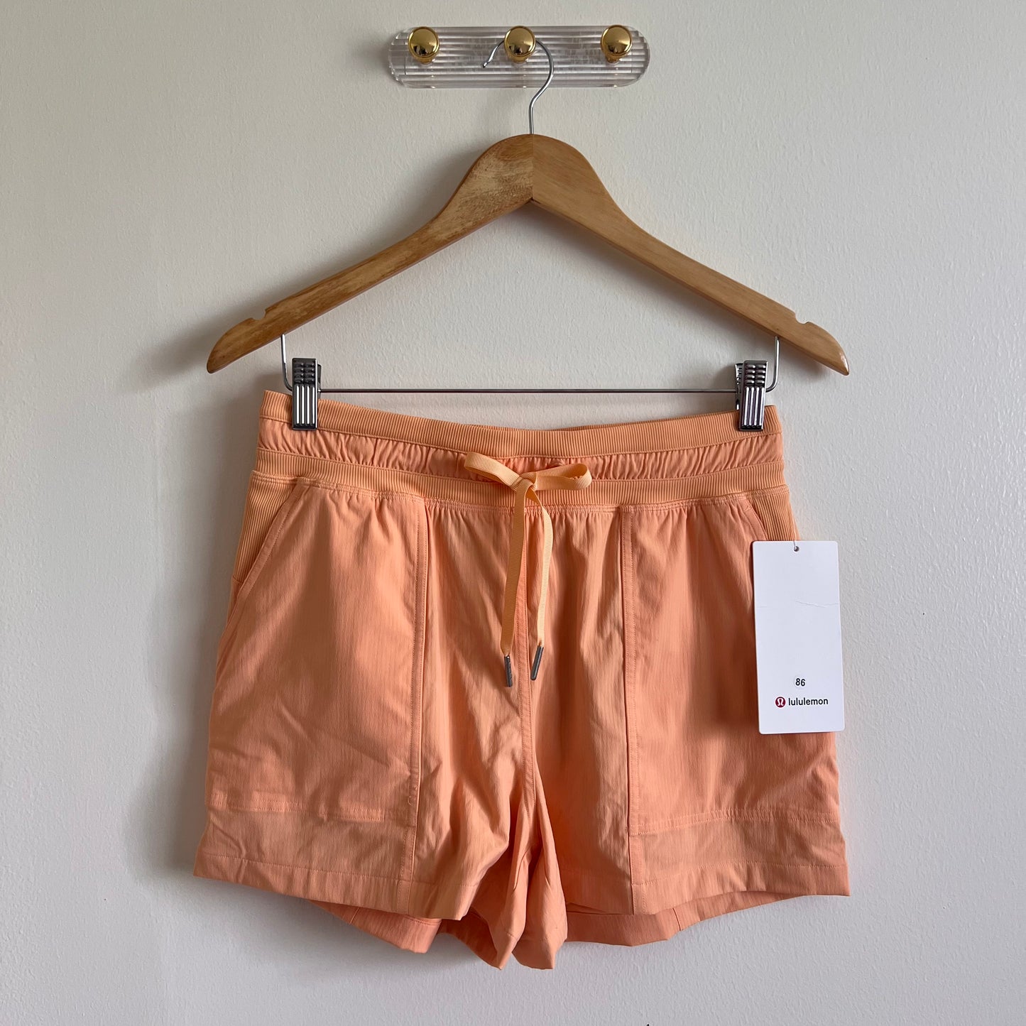 Lululemon Dance Studio High-Rise Short 3.5" - Rock Melon - Size 6