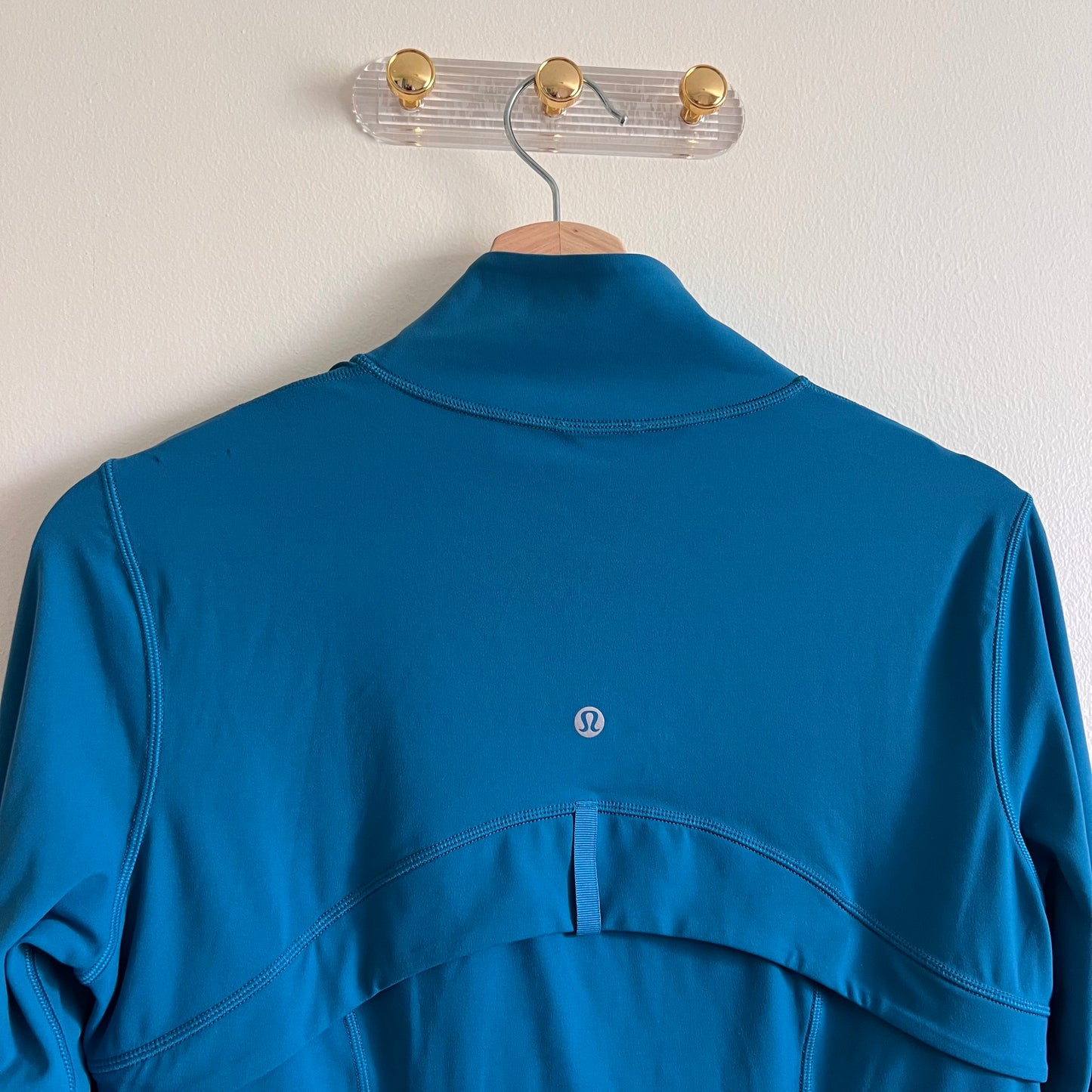 Lululemon Define Jacket *Nulu - Hawaiian Blue / Mirror Silver - Size 10