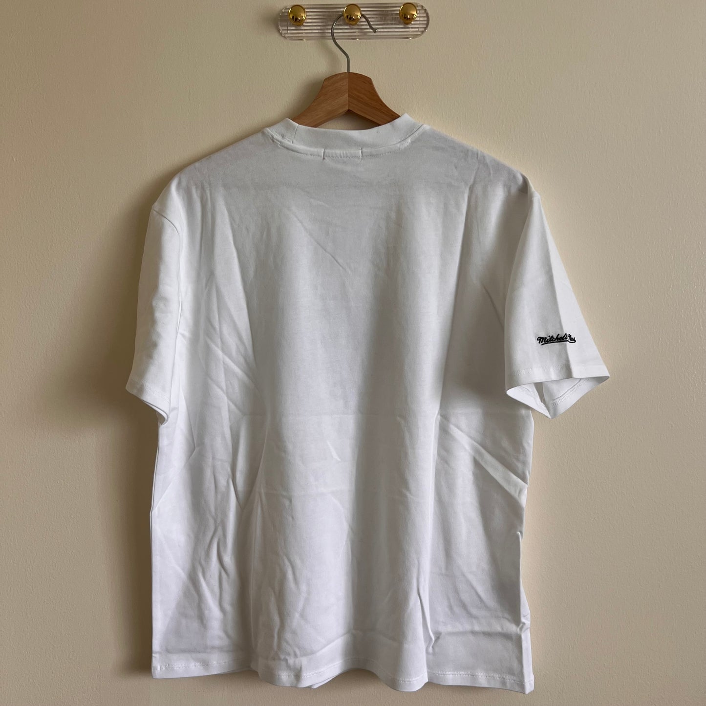 Mitchell & Ness Women's MLB Boyfriend Tee Philadelphia Phillies - White - Size Medium