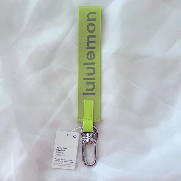 Lululemon Never Lost Keychain Sour Grape