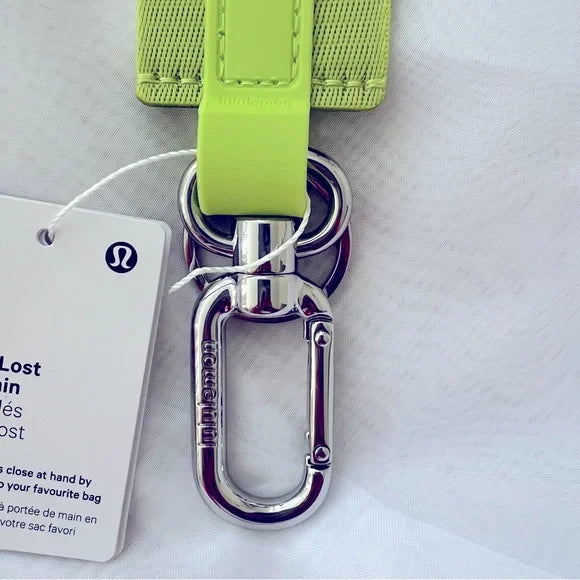 Lululemon Never Lost Keychain Sour Grape